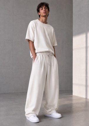 OYSHO TAKIM (BAGGY) - BEYAZ