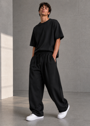 OYSHO TAKIM (BAGGY) - SİYAH